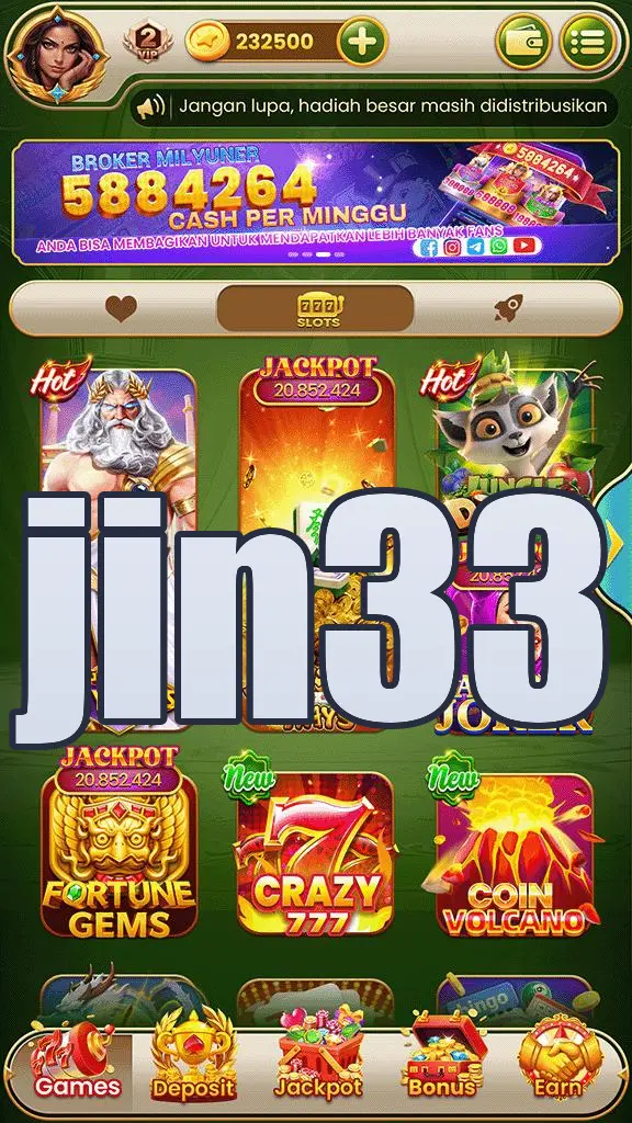jin33 Tangkapan Layar Resmi APK